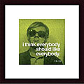 Andy Warhol 'I think everybody should like everybody' Art