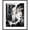 Ansel Adams 'Bridal Veil Falls' Metal Framed Art Print
