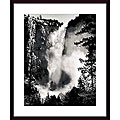 Ansel Adams 'Bridal Veil Falls' Wood Framed Art Print
