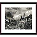 Ansel Adams 'Clearing Winter Storm' Wood Framed Art Print