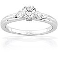 14k Gold 1/2ct TDW Brilliant Diamond Engagement Ring (H-I, I1-I2)
