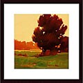 Greg Stocks 'Early Fall' Wood Framed Art Print