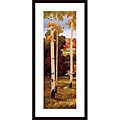 Henry Kim 'Morning Calm I' Wood Framed Art Print