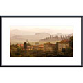 Jim Chamberlain 'Tuscan Mist' Metal Framed Art Print