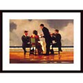 Jack Vettriano 'Elegy For a Dead Admiral' Wood Framed Art Print