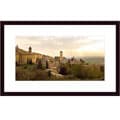 Jim Chamberlain 'Assisi Hillside' Wood Framed Art Print