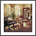 Nikolai Rimsky 'Musical' Metal Framed Art Print