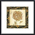 Paula Scaletta 'Peony' Metal Framed Art Print