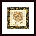 Paula Scaletta 'Peony' Wood Framed Art Print