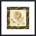 Paula Scaletta 'Rose' Metal Framed Art Print