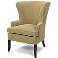 Eco-friendly Goose Wing Chartreuse Chair