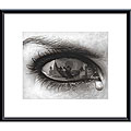 Thomas Barbey 'Tearful Encounter' Metal Framed Art Print