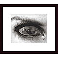 Thomas Barbey 'Tearful Encounter' Wood Framed Art Print