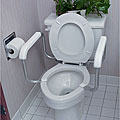 Mabis Toilet Safety Arm Supports (Pack of 2)