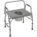 Mabis Extra-wide Heavy-duty Drop-arm Steel Commodes (Pack of 2)