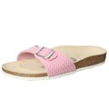 Birkenstock Women's 'Madrid' Birko-Flor Rosa Embossed Sandals