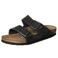 Birkenstock Women's 'Arizona' Nubuck Steel Grey Sandals