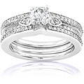 14k Gold 1ct TDW Brilliant Diamond Bridal Rings Set (H-I, I1-I2)