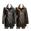 Izod Women's Plus Size Lambskin Pant Coat