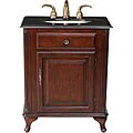 Luxeo Lucy 27-inch Single Sink Granite Top Vanity