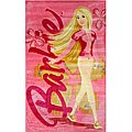 Pink Barbie Area Rug (3'4 x 5'3)