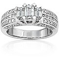 14k White Gold 2ct TDW Diamond Engagement Ring (H-I, I1-I2)