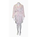 Pink Toile Super Soft Plush Robe