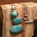 Sterling Silver Amazonite 'Hopes and Dreams' Choker (Peru)