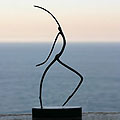 Bronze 'Walking I' Sculpture (Brazil)