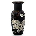 Ceramic 'Dragon's Power' Vase (Thailand)