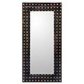 Coconut Shell 'Checkers' Mirror (Indonesia)