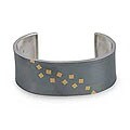 Goldplated 'Midnight Comet' Cuff Bracelet (Mexico)