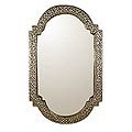 Mango Wood 'Palace Window' Mirror (India)