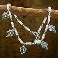 Pearl 'Snow Dancer' Anklet (India)