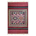 Indian Wool 'Hypnotic Splendor' Rug (4' x 6')