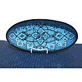 Set of 4 Sabrine Design 12-inch Medium Oval Platters (Tunisia)