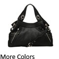Presa 'Pembroke' Leather Crossbody Satchel