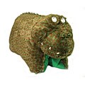 Super Soft 32-inch Crocodile Floor Cushion