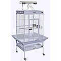 Prevue 3152 Chalk White Parrot Cage