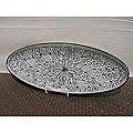 Black Tie Extra Large 21-inch Oval Platter (Tunisia)