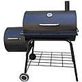 Rankam Maverick Double-barrel Charcoal Grill