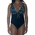 Island World Apparel Bright Leaves One-piece Swimsuit