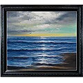 'Afternoon Tide' Hand-painted Canvas Art
