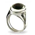Sterling Silver 'Always Radiant' Garnet Ring (India)