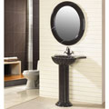 DreamLine Petite Stone 23-inch Pedestal Vanity