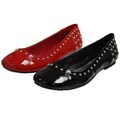 Bamboo by Journee Women's Studded Ballet Flats