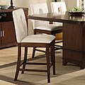 Lancaster Counter Height Chairs with Key Hole Back (Set of 2)