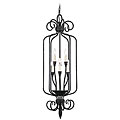 Catrina Hall/ Foyer Six-light Fixture in Weathered Iron Finish