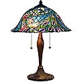 Tiffany-style Royal Peacock Table Lamp
