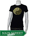 American Fuel Women's Picture Art Ying Yang Shirt